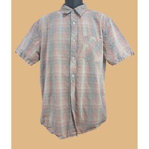 The North Face Mens Plaid Short-Sleeve Shirt Large